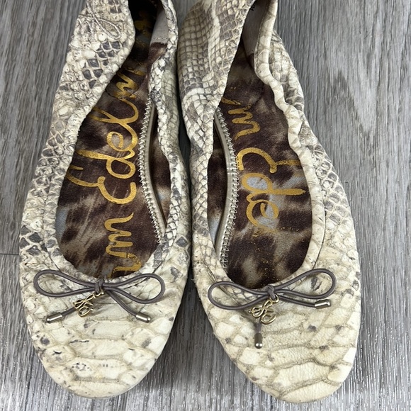 Sam Edelman Felicia Python Ballet Flat - Picture 2 of 6
